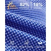 image:imageM MAELREG Mens Print Golf Vest Quarter Zip Sleeveless 14 Zip PulloverCobalt Wave