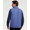 image:imageM MAELREG Mens Print Golf Vest Quarter Zip Sleeveless 14 Zip PulloverCobalt Wave