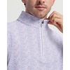 image:imageM MAELREG Mens Print Golf Vest Quarter Zip Sleeveless 14 Zip PulloverColorful Hexagon