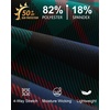 image:imageM MAELREG Mens Print Golf Vest Quarter Zip Sleeveless 14 Zip PulloverDark Plaid
