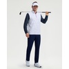 image:imageM MAELREG Mens Print Golf Vest Quarter Zip Sleeveless 14 Zip PulloverGrey Irregular Shape
