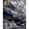 image:imageM MAELREG Mens Print Golf Vest Quarter Zip Sleeveless 14 Zip PulloverGreyWine Camo