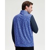 image:imageM MAELREG Mens Print Golf Vest Quarter Zip Sleeveless 14 Zip PulloverLine Animal