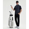 image:imageM MAELREG Mens Print Golf Vest Quarter Zip Sleeveless 14 Zip PulloverNavy Flower