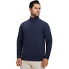 image:imageM MAELREG Mens Quarter Zip Pullover Fleece Lined Mock Neck Long Sleeve Golf Pullovers 14 Zip Thermal Sweatshirt for MenNavy
