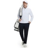 image:imageM MAELREG Mens Quarter Zip Pullover Fleece Lined Mock Neck Long Sleeve Golf Pullovers 14 Zip Thermal Sweatshirt for MenWhite