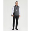 image:imageM MAELREG Mens Quarter Zip Pullover Golf Vest Mock Neck Lightweight VestBlack Melange