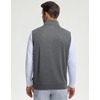 image:imageM MAELREG Mens Quarter Zip Pullover Golf Vest Mock Neck Lightweight VestBlack Melange