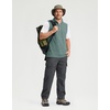 image:imageM MAELREG Mens Quarter Zip Pullover Golf Vest Mock Neck Lightweight VestDark Green Melange