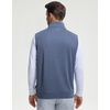 image:imageM MAELREG Mens Quarter Zip Pullover Golf Vest Mock Neck Lightweight VestNavy Melange