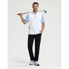 image:imageM MAELREG Mens Quarter Zip Pullover Golf Vest Mock Neck Lightweight VestWhite
