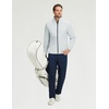 image:imageM MAELREG Mens Quilted Puffer Golf Jacket  Insulated Winter Outerwear Stand Collar Full Zip 5 Pockets amp 4Way StretchLight Grey Heather
