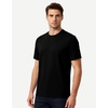 image:imageM MAELREG Mens TShirts Quick Dry Moisture Wicking Athletic Workout Roma Knit Shirts for Men Short Sleeve Slim Fit Basic TopBlack