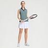 image:imageM MAELREG Polo Shirts for Women V Neck Sports Tennis Sleeveless Shirts Ribbed Collared Lightweight Athletic Womens Golf ShirtDusty Blue