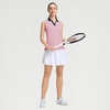 image:imageM MAELREG Polo Shirts for Women V Neck Sports Tennis Sleeveless Shirts Ribbed Collared Lightweight Athletic Womens Golf ShirtLavender