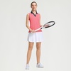 image:imageM MAELREG Polo Shirts for Women V Neck Sports Tennis Sleeveless Shirts Ribbed Collared Lightweight Athletic Womens Golf ShirtPink