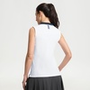 image:imageM MAELREG Polo Shirts for Women V Neck Sports Tennis Sleeveless Shirts Ribbed Collared Lightweight Athletic Womens Golf ShirtWhite