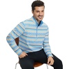 image:imageM MAELREG Quarter Zip Golf Pullover Men Dry Fit Long Sleeve Performance Wicking 14 Zip Full Print Pullover Mens SweatshirtBlue Ethnic