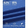 image:imageM MAELREG Quarter Zip Golf Pullover Men Dry Fit Long Sleeve Performance Wicking 14 Zip Full Print Pullover Mens SweatshirtCobalt Wave