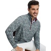 image:imageM MAELREG Quarter Zip Golf Pullover Men Dry Fit Long Sleeve Performance Wicking 14 Zip Full Print Pullover Mens SweatshirtGreyWine Camo