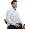 image:imageM MAELREG Quarter Zip Golf Pullover Men Dry Fit Long Sleeve Performance Wicking 14 Zip Full Print Pullover Mens SweatshirtLight Grey Camo