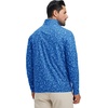 image:imageM MAELREG Quarter Zip Golf Pullover Men Dry Fit Long Sleeve Performance Wicking 14 Zip Full Print Pullover Mens SweatshirtLine Animal