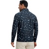 image:imageM MAELREG Quarter Zip Golf Pullover Men Dry Fit Long Sleeve Performance Wicking 14 Zip Full Print Pullover Mens SweatshirtOcean Yacht