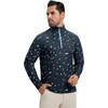 image:imageM MAELREG Quarter Zip Golf Pullover Men Dry Fit Long Sleeve Performance Wicking 14 Zip Full Print Pullover Mens SweatshirtOcean Yacht