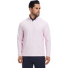 image:imageM MAELREG Quarter Zip Golf Pullover Men Dry Fit Long Sleeve Performance Wicking 14 Zip Full Print Pullover Mens SweatshirtPink Artichoke