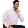 image:imageM MAELREG Quarter Zip Golf Pullover Men Dry Fit Long Sleeve Performance Wicking 14 Zip Full Print Pullover Mens SweatshirtPink Artichoke