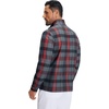 image:imageM MAELREG Quarter Zip Golf Pullover Men Dry Fit Long Sleeve Performance Wicking 14 Zip Full Print Pullover Mens SweatshirtRedBlack Check
