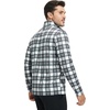 image:imageM MAELREG Quarter Zip Golf Pullover Men Dry Fit Long Sleeve Performance Wicking 14 Zip Full Print Pullover Mens SweatshirtRetro Grey Plaid