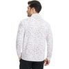 image:imageM MAELREG Quarter Zip Golf Pullover Men Dry Fit Long Sleeve Performance Wicking 14 Zip Full Print Pullover Mens SweatshirtWhite Polka Dots
