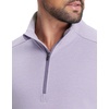 image:imageM MAELREG Quarter Zip Pullover Men Stretch Performance Mock Neck Moisture Wicking Golf 14 Zip Pullover Mens SweatshirtLavender