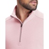 image:imageM MAELREG Quarter Zip Pullover Men Stretch Performance Mock Neck Moisture Wicking Golf 14 Zip Pullover Mens SweatshirtPink