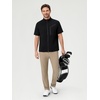 image:imageM MAELREG Short Sleeve Golf Jackets for Men with Full Zipper Lightweight UPF50 Hiking Vests For Men with Button PocketsBlack