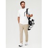 image:imageM MAELREG Short Sleeve Golf Jackets for Men with Full Zipper Lightweight UPF50 Hiking Vests For Men with Button PocketsWhite