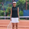 image:imageM MAELREG Womens Golf Polo Shirts Sleeveless 4 Buttons with Collar Tennis Tops Pickleball Shirts UV Protection Quick DryNavy
