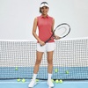 image:imageM MAELREG Womens Golf Polo Shirts Sleeveless 4 Buttons with Collar Tennis Tops Pickleball Shirts UV Protection Quick DryPink