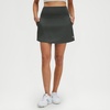 image:imageM MAELREG Womens Golf Skirts Skort with Zipper Pockets High Waisted Lightweight Tennis Skirt with Shorts Running AthleticDark Grey