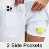 image:imageM MAELREG Womens Golf Skirts Skort with Zipper Pockets High Waisted Lightweight Tennis Skirt with Shorts Running AthleticWhite