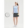 image:imageM MAELREG Womens Polo Shirts Short Sleeve VNeck Collared Golf Tennis Shirt Moisture Wicking Tank Top Womens Golf ShirtsBlue Plaid