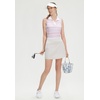 image:imageM MAELREG Womens Polo Shirts Short Sleeve VNeck Collared Golf Tennis Shirt Moisture Wicking Tank Top Womens Golf ShirtsPink Purple Stripes
