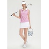 image:imageM MAELREG Womens Polo Shirts Short Sleeve VNeck Collared Golf Tennis Shirt Moisture Wicking Tank Top Womens Golf ShirtsWhite Pink Geometric