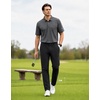 image:imageMens Golf Pants 303234 Inseam Golf Pants Men Stretch with 5 PocketsBlack