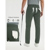 image:imageMens Golf Pants 303234 Inseam Golf Pants Men Stretch with 5 PocketsGrey Green