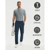 image:imageMens Golf Pants 303234 Inseam Golf Pants Men Stretch with 5 PocketsNavy