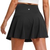 image:imageM MAELRE Womens Pleated Tennis Skirt with 2 Inner Pockets Shorts High Waisted Athletic Golf Skorts Skirts for Workout CasualBlack