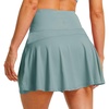 image:imageM MAELRE Womens Pleated Tennis Skirt with 2 Inner Pockets Shorts High Waisted Athletic Golf Skorts Skirts for Workout CasualDusty Blue