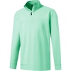 image:imageM MAELREG Boys Long Sleeve Quarter Zip Pullover Fleece Warmth Mock Neck Solid Youth Sweatshirt Winter Clothes for KidsTurquoise